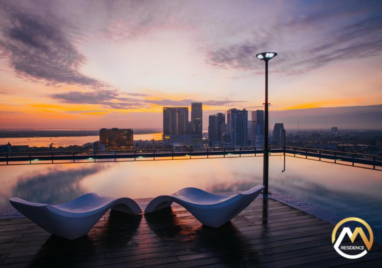 Hotel Serviced Apartments Top One Infinity Pool With View Of 360 Degree Пном Пен Екстериор снимка